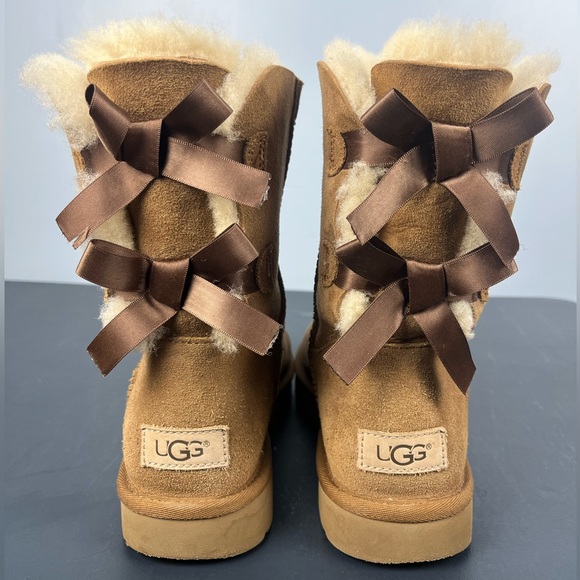 UGG Shoes - UGG Bailey bow II boots chestnut
